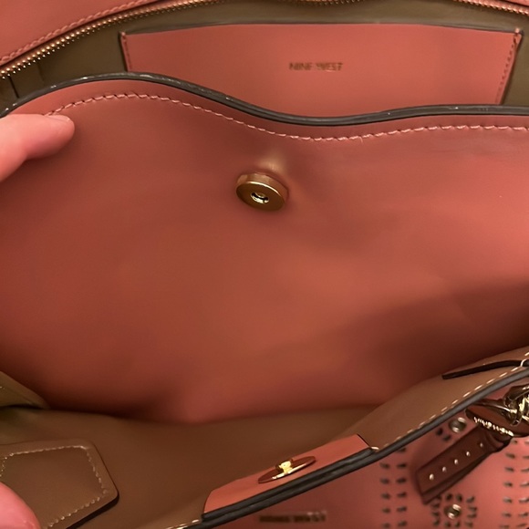 Nine West Tote and Wristlet Wallet in pink - Picture 6 of 10